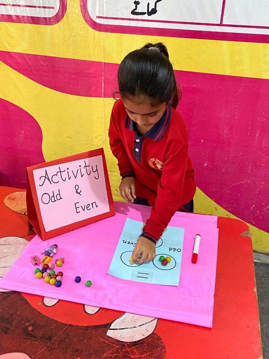 Odd & Even Numbers Hands-on Activity Station