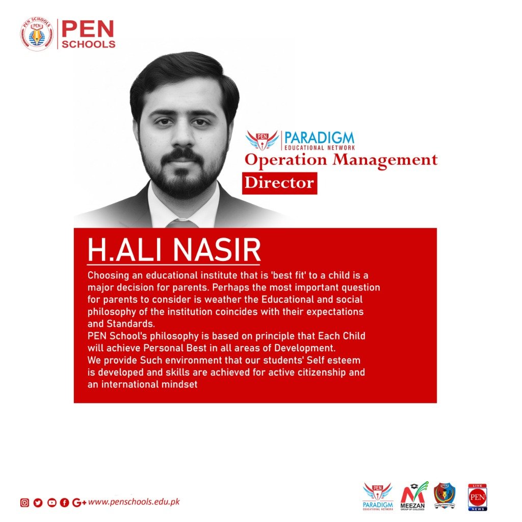 H. Ali Nasir - Operation Management Director Official Poster